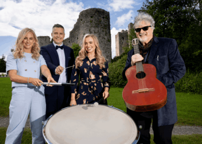 King John Summer Prom festival Trim Meath Ireland Summer (Shóna O’Sullivan, Niall O’Sullivan, Leah Barniville, Patrick Bergin)