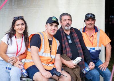 Angus Mcfadden Braveheart actor with the KJSP crew