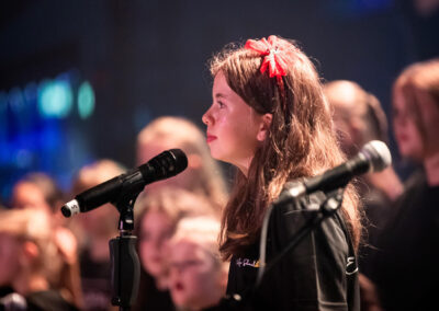 Girl Singing at King John Summer Prom