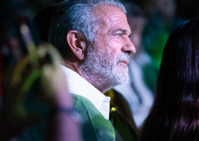 Mel Gibson star of Braveheart enjoying King John Summer Prom Festival