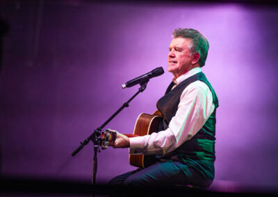 Peter Byrne performing